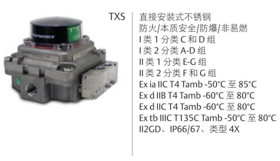 艾默生 topworx T系列阀位开关